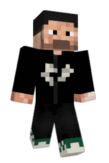 MrBlueMan Minecraft avatar full body