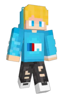MrBlueyMC Minecraft avatar full body