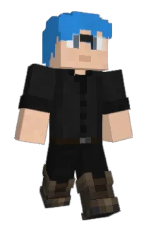MrBluuSky Minecraft avatar full body