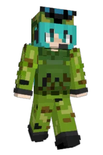 MrBubbleTea Minecraft avatar full body