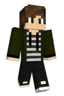 MrBurkey Minecraft avatar full body