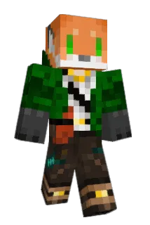 MrCheezItFox Minecraft avatar full body