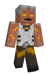 MrChickenDropper Minecraft avatar full body