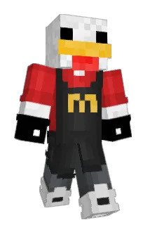 MrChinken Minecraft avatar full body