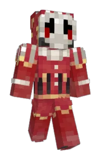 MrClown Minecraft avatar full body