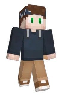 MrCoffee Minecraft avatar full body