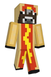MrCowGaming Minecraft avatar full body