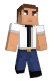 MrCrashed Minecraft avatar full body