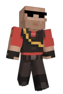 MrCreepys Minecraft avatar full body