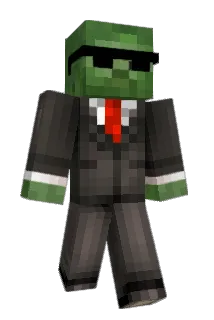 MrDapper Minecraft avatar full body