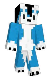 MrDarknessWolf Minecraft avatar full body