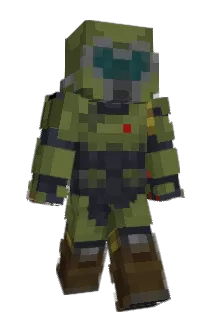MrDrummerWolf Minecraft avatar full body