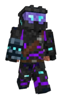 MrEndermann Minecraft avatar full body