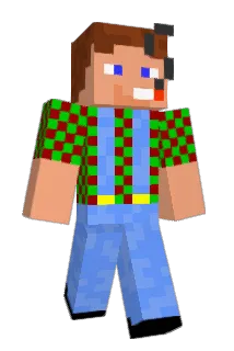 MrFiredUp Minecraft avatar full body