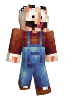 MrFlaffy Minecraft avatar full body