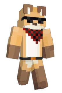 MrFoxik Minecraft avatar full body