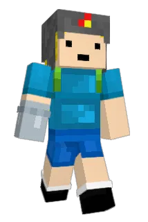 MrFrozenBEAN Minecraft avatar full body