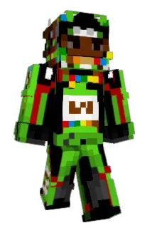 MrGeebers Minecraft avatar full body