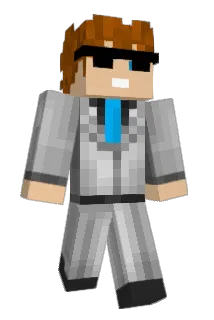 MrHalcon Minecraft avatar full body
