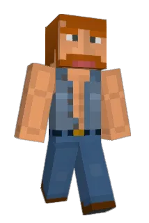 MrHallway Minecraft avatar full body