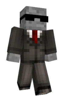 MrHappy Minecraft avatar full body