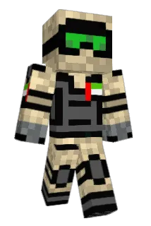 MrHiroshima Minecraft avatar full body