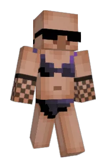 MrHucky Minecraft avatar full body