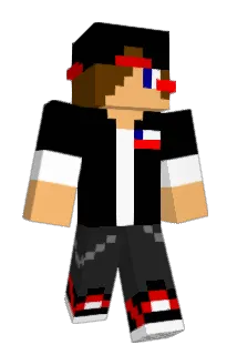 MrHydraa Minecraft avatar full body