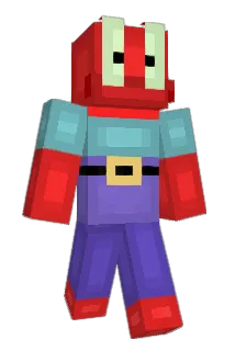 MrKrabs Minecraft avatar full body