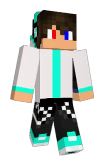 MrKrain Minecraft avatar full body