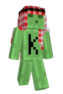 MrKslime Minecraft avatar full body