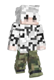 MrLunico Minecraft avatar full body