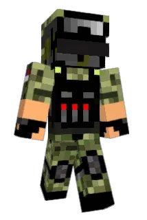 MrMK Minecraft avatar full body