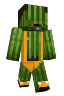 MrMelon Minecraft avatar full body