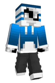 MrNoFacee Minecraft avatar full body