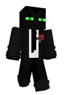 MrPiper Minecraft avatar full body