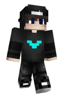 MrPoulpp Minecraft avatar full body