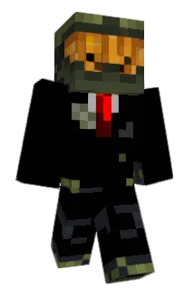 MrPumking Minecraft avatar full body