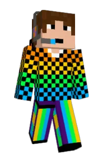 MrRainbow304 Minecraft avatar full body
