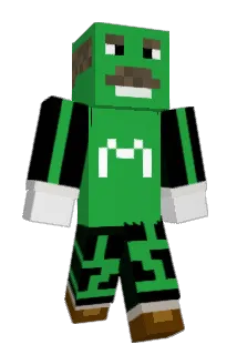 MrRegister Minecraft avatar full body