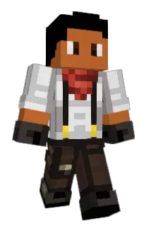 MrSalzar Minecraft avatar full body