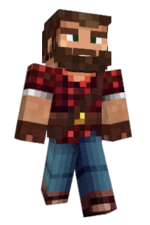 MrScotties Minecraft avatar full body