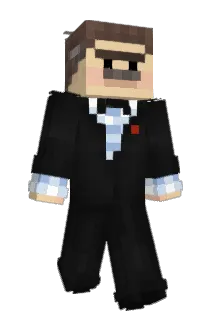 MrSirMan Minecraft avatar full body