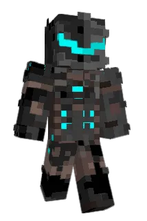 MrSpader Minecraft avatar full body