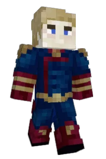 MrUploader Minecraft avatar full body