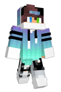 MrsApollo Minecraft avatar full body