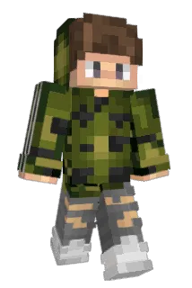 MrsBedwars Minecraft avatar full body