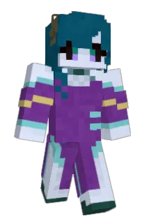 MsAquaGoat Minecraft avatar full body