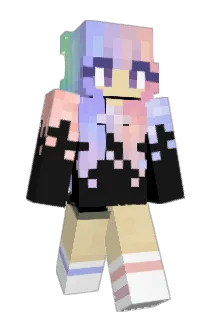 MsColor Minecraft avatar full body