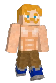 Mszyca Minecraft avatar full body